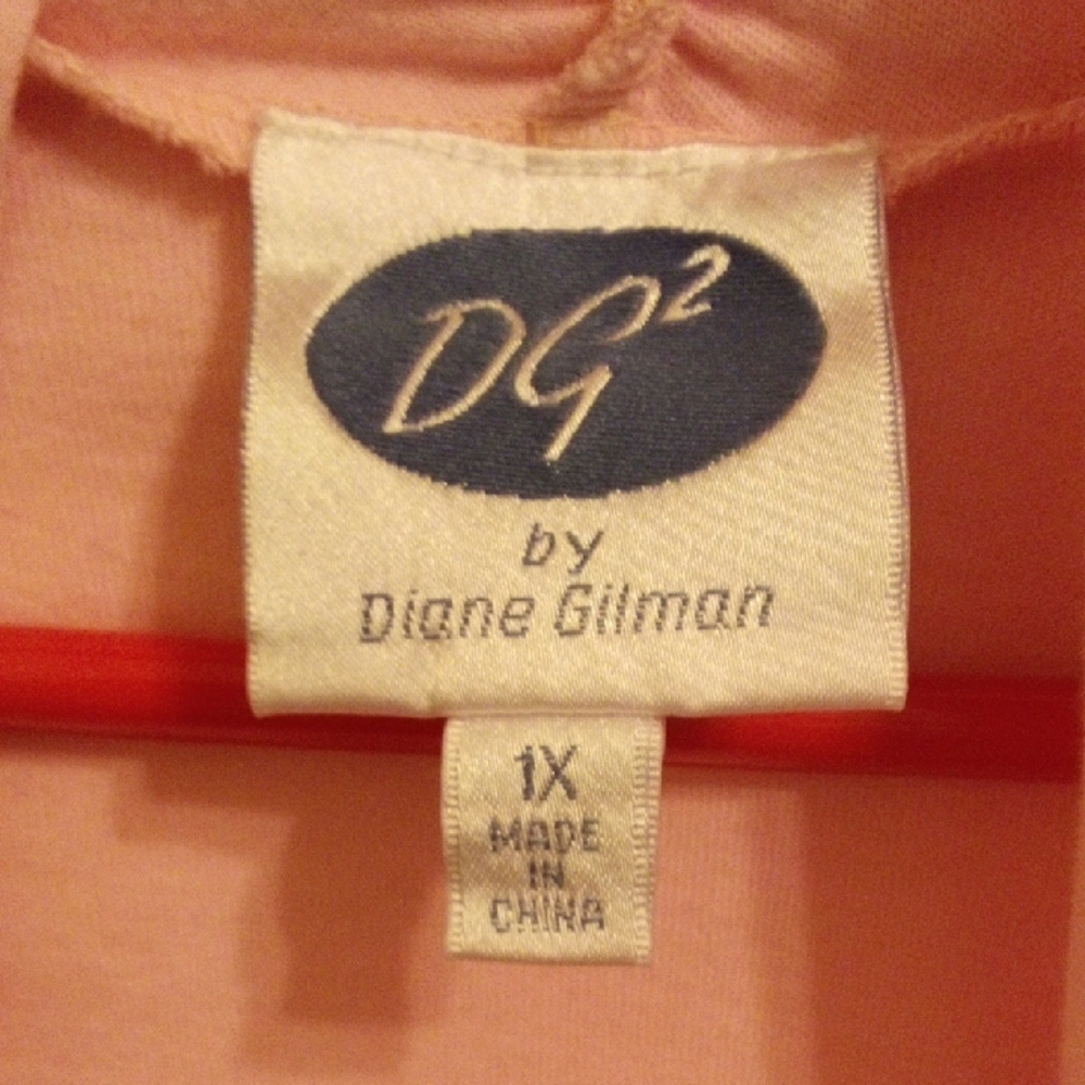 DG2 by Diane Gilman Ombre Pink Cardigan - Picture 5 of 5